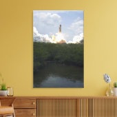 Ruimtesluiting Atlantis liften van 13 Canvas Afdruk (Insitu (Woonkamer))