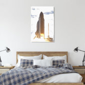 Ruimtesluiting Atlantis liften van 14 Canvas Afdruk (Insitu (Slaapkamer))