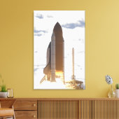 Ruimtesluiting Atlantis liften van 14 Canvas Afdruk (Insitu (Woonkamer))