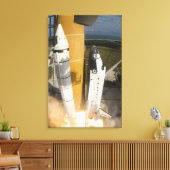 Ruimtesluiting Atlantis liften van 15 Canvas Afdruk (Insitu (Woonkamer))