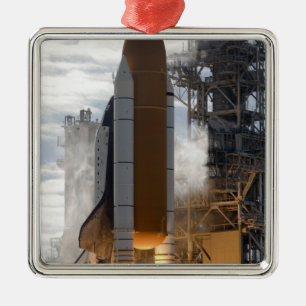 Ruimtesluiting Atlantis liften van 15 Metalen Ornament