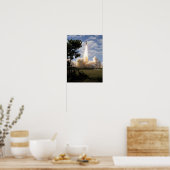 Ruimtesluiting Atlantis liften van 15 Poster (Keuken)