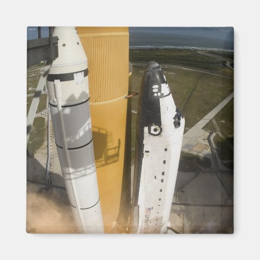 Ruimtesluiting Atlantis liften van 17 Magneet (Voorkant)