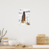 Ruimtesluiting Atlantis liften van 18 Poster (Keuken)