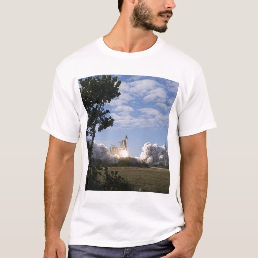 Ruimtesluiting Atlantis liften van 18 T-shirt (Voorkant)