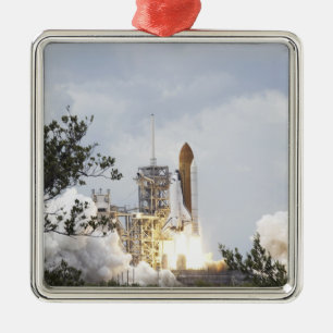 Ruimtesluiting Atlantis liften van 3 Metalen Ornament