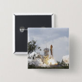 Ruimtesluiting Atlantis liften van 3 Vierkante Button 5,1 Cm (Voorkant /achterkant)