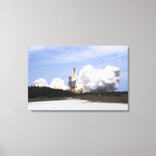 Ruimtesluiting Atlantis liften van 4 Canvas Afdruk