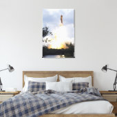 Ruimtesluiting Atlantis liften van 4 Canvas Afdruk (Insitu (Slaapkamer))