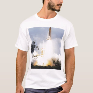 Ruimtesluiting Atlantis liften van 4 T-shirt