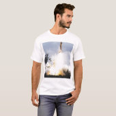 Ruimtesluiting Atlantis liften van 4 T-shirt (Voorkant volledig)