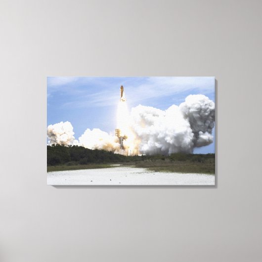 Ruimtesluiting Atlantis liften van 5 Canvas Afdruk (Voorkant)