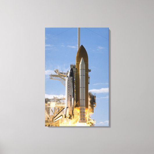 Ruimtesluiting Atlantis liften van 5 Canvas Afdruk (Voorkant)