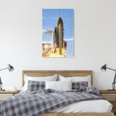 Ruimtesluiting Atlantis liften van 5 Canvas Afdruk (Insitu (Slaapkamer))