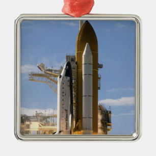 Ruimtesluiting Atlantis liften van 5 Metalen Ornament