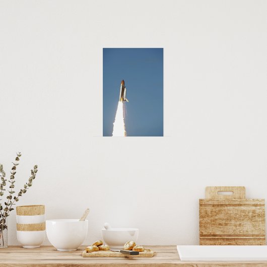 Ruimtesluiting Atlantis liften van 5 Poster (Keuken)