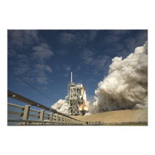 Ruimtesluiting Atlantis liften van 6° Foto Afdruk