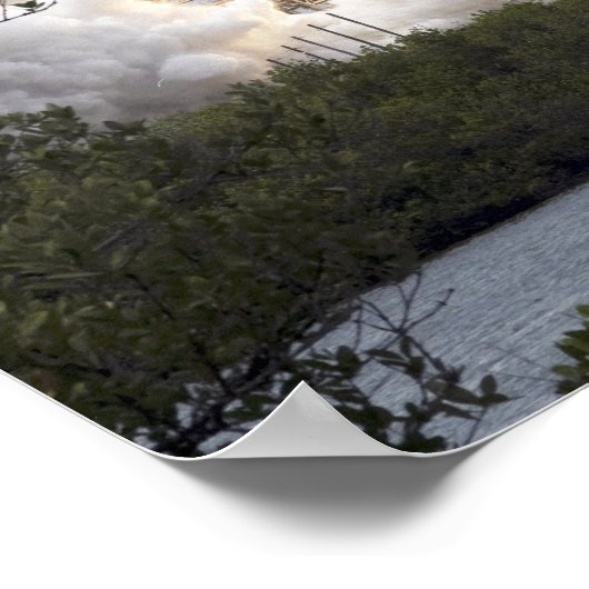 Ruimtesluiting Atlantis liften van 6° Poster (Hoek)