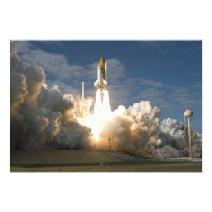 Ruimtesluiting Atlantis liften van 8 Foto Afdruk