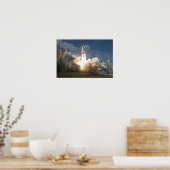 Ruimtesluiting Atlantis liften van 8 Poster (Keuken)