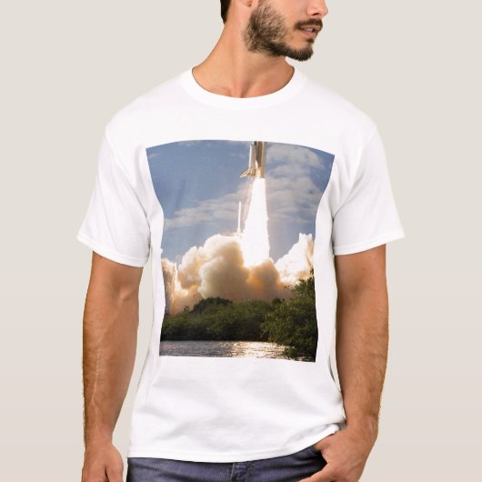 Ruimtesluiting Atlantis liften van 8 T-shirt (Voorkant)