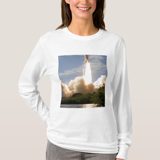 Ruimtesluiting Atlantis liften van 8 T-shirt (Voorkant)