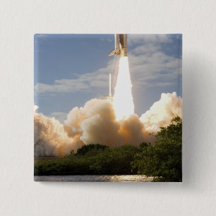 Ruimtesluiting Atlantis liften van 8 Vierkante Button 5,1 Cm