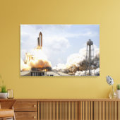 Ruimtesluiting Atlantis liften van 9 Canvas Afdruk (Insitu (Woonkamer))