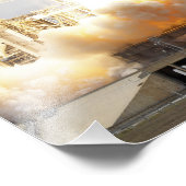 Ruimtesluiting Atlantis liften van 9 Foto Afdruk (Hoek)