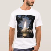 Ruimtesluiting Atlantis liften van 9 T-shirt (Voorkant)
