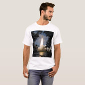 Ruimtesluiting Atlantis liften van 9 T-shirt (Voorkant volledig)