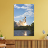 Ruimtesluiting Atlantis liften vanaf 16 Canvas Afdruk (Insitu (Woonkamer))