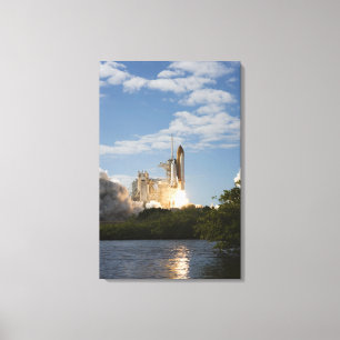 Ruimtesluiting Atlantis liften vanaf 16 Canvas Afdruk