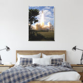 Ruimtesluiting Atlantis liften vanaf 19 jaar Canvas Afdruk (Insitu (Slaapkamer))