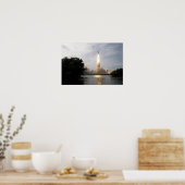 Ruimtesluiting Endeavor-liften uit 2 Poster (Keuken)