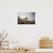 Ruimtesluiting Endeavor liften uit 3 Poster (Keuken)