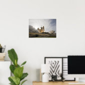 Ruimtesluiting Endeavor liften uit 3 Poster (Thuiskantoor)