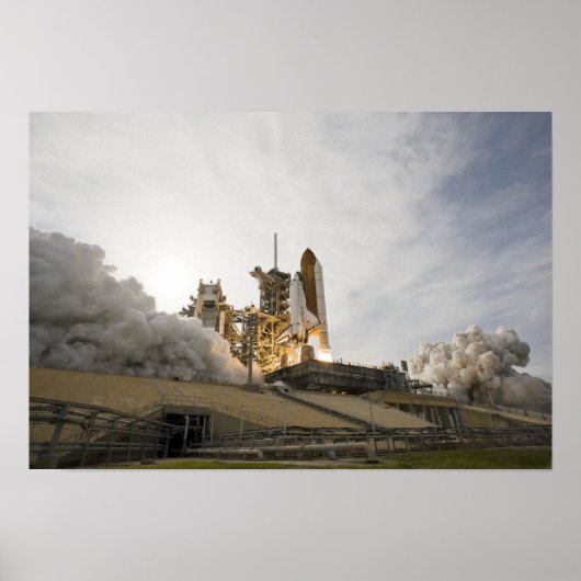 Ruimtesluiting Endeavor liften uit 3 Poster (Voorkant)