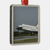 Ruimtesluiting Endeavor raakt omlaag Metalen Ornament (Rechts)