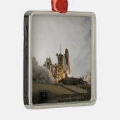 Ruimtesluiting Endeavor tilt uit 5 Metalen Ornament (Rechts)