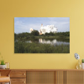 Ruimtesluiting Endeavor tilt uit 6 Canvas Afdruk (Insitu (Woonkamer))