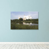 Ruimtesluiting Endeavor tilt uit 6 Canvas Afdruk (Insitu (Houten vloer))