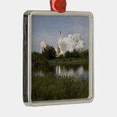 Ruimtesluiting Endeavor tilt uit 6 Metalen Ornament (Rechts)