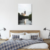 Ruimtesluiting Endeavor tilt uit Canvas Afdruk (Insitu (Slaapkamer))