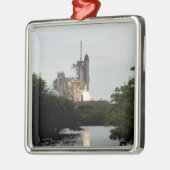 Ruimtesluiting Endeavor tilt uit Metalen Ornament (Links)