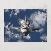 Ruimtesluiting in Orbiting Earth Briefkaart (Voorkant)