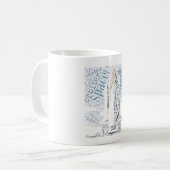 Ruimtesluiting in Tagxedo Koffiemok (Voorkant links)