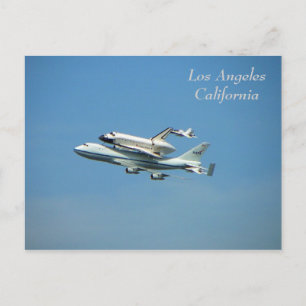 Ruimtesluiting over het Los Angeles Briefkaart! Briefkaart
