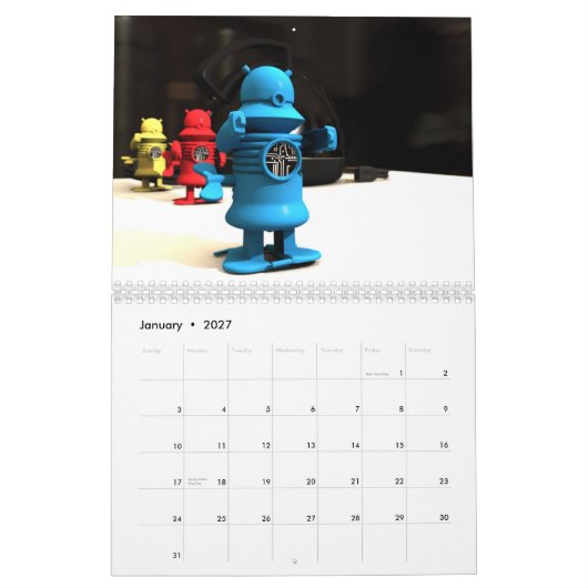 Ruimtespeelgoed Agenda Kalender (Jan 2027)