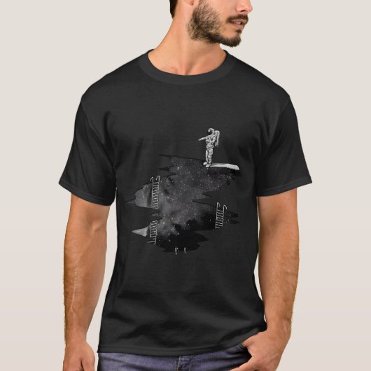 Ruimtespringen T-shirt (Voorkant)